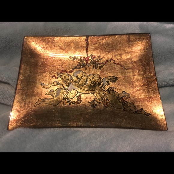 Other - Vintage cherub dish